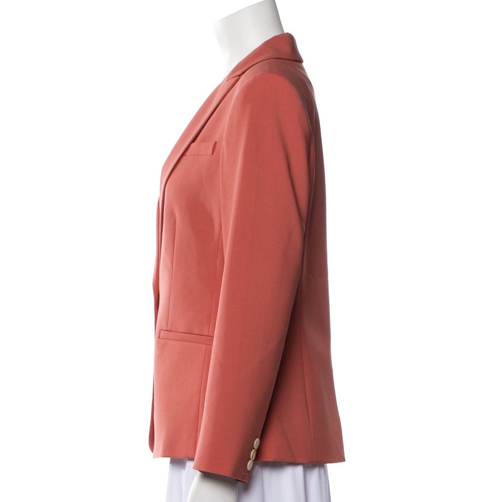 Theory Women's Gabe Sevona Virgin Wool Blazer in Coral *Matching Dress Avail.* - Picture 2 of 10